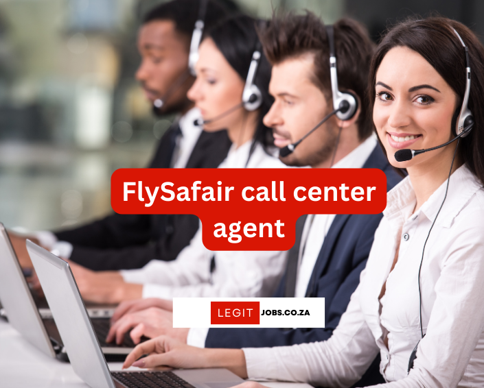 FlySafair call center agent needed now| Grade 12 is needed