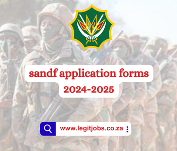 SANDF Recruitment|sandf application forms 2024-2025