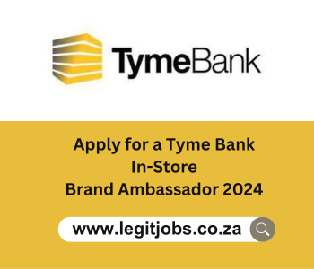 Apply for a Tyme Bank In-Store Brand Ambassador 2024